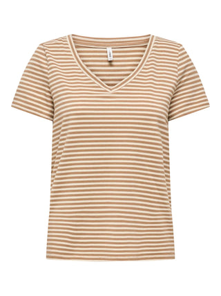 ONLY VENUS T-SHIRT TESSUTO RIGATO 15368929 TDC