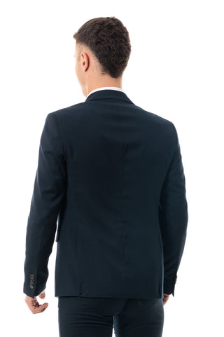 MARKUP GIACCA CLASSICA IN POLIVISCOSA BASIC UOMO MK89600 BLU