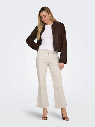 ONLY STELLA PANTALONI DONNA SFALZATI 15364098 PMS