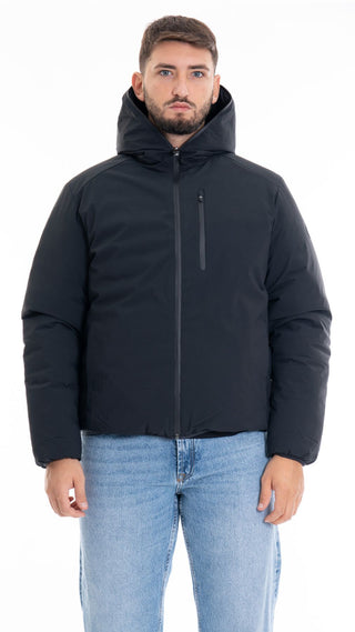 SAVE THE DUCK EZRA REVERSIBLE HOODED JACKET MEN D33600M MATT19 10000
