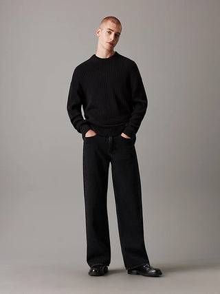 CALVIN KLEIN JEANS CREW NECK SWEATER MEN J326193 BEH