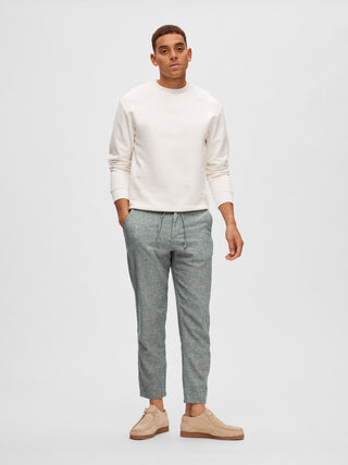 SELECTED HOMME PANTS 172-SLIMTAPE BRODY LINEN MAN 16087636 SKC