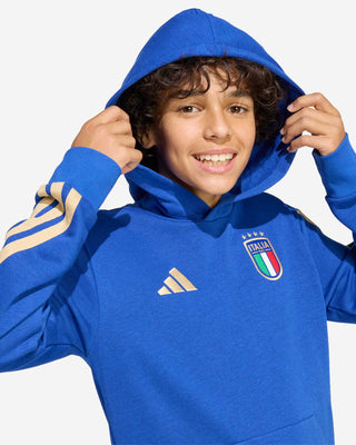 ADIDAS FELPA FIGC ITALIA CON CAPPUCCIO JY9518