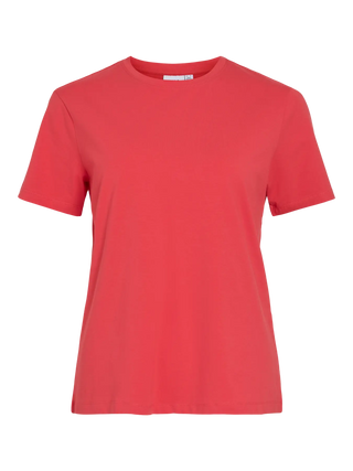 VILA NORA T-SHIRT IN COTONE 14103448 HIB