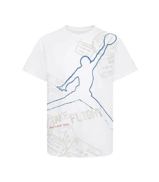 NIKE JORDAN T-SHIRT INSPIRED PATCHES SHORT SLEEVES JR 95D006 782