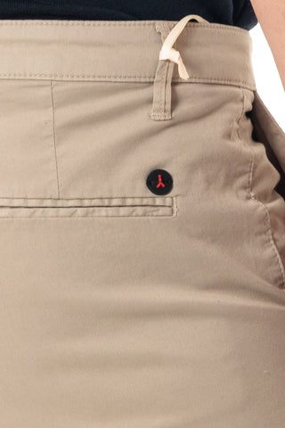 HYPS PANTALONE UOMO FIORENTINO IN GABARDINA LEGGERA FIORENTINO L03 BEI