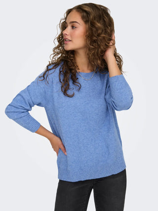 ONLY LESLY MAGLIONE GIROCOLLO DONNA 15170427 AWM