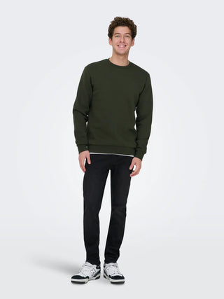 ONLY&SONS MAGLIONE CERES GIROCOLLO 22018683 RSN