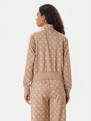 GUESS FELPA 3D PEONY CON CAPPUCCIO DONNA V5YQ04KBSL2 FNDQ