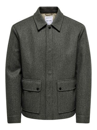 ONLY&SONS CONNOR CAPPOTTO CON TASCHE UOMO 22025735 BCM