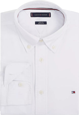 TOMMY HILFIGER CAMICIA IN POPLIN MW39988 YBR