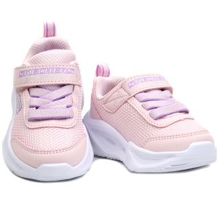 SKECHERS SCARPE SPORTIVE SOLA GLOW JR 303715N LTPK