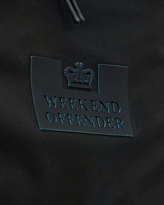WEEKEND OFFENDER FELPAM FRUSCIANTE FULL ZIP E CAPPUCCIO CON TASCHINO UOMO HD3A15 FRUSCIANTE BLK