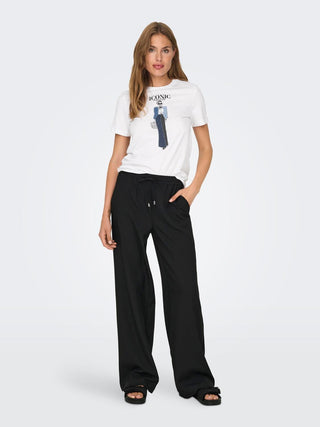 ONLY EMMA PRINTED T-SHIRT WOMEN 15329752 BWI