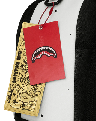 SPRAYGROUND SHARK CENTRAL LIQUID CHROME ZAINO B8427