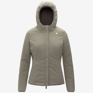 K-WAY GIUBBOTTO LILY WARM REVERSIBILE CORTO DONNA K6128TW B42