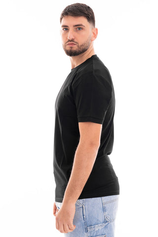 MARKUP T-SHIRT GIROCOLLO MEZZA MANICA COTONE TECNICO MK691094 NER