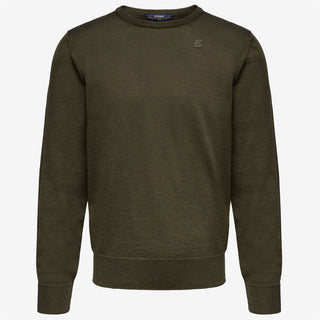 K-WAY MEN'S SEBASTIEN MERINO PULLOVER K6113BW WMR