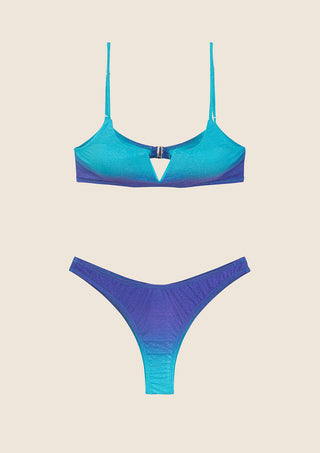 FK COSTUME DONNA FASCIA A V E SLIP AMERICANO CON FANTASIA DEGRADE' 1152X46