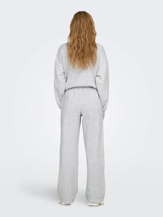 ONLY PANTALONE BEST STRAIGHT DONNA(LIGHT GREY MELANGE) 15338734 LGM