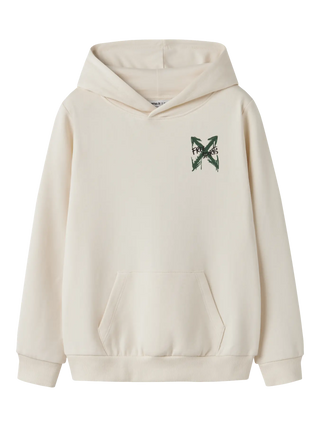 NAME IT FELPA KEMUEL CON CAPPUCCIO  E STAMPA SUL RETRO 13257692 AWT