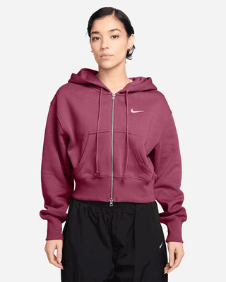 NIKE FELPA CON ZIP E CAPPUCCIO PHNX FLEECE  DONNA HV2426 634