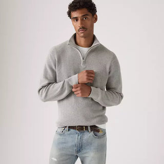 LEVI'S MAGLIONE A COSTINE CON MEZZA CERNIERA 0058U 0002