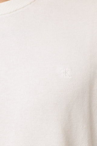 CALVIN KLEIN JEANS MAGLIONE SMOOTH COTTON CON LOGO UOMO LVO40LM300 YAS