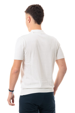 IMPURE OWEN POLO IN COTONE CON BOTTONI EFFETTO LAVAGGIO ACIDO UOMO OWEN CTNC24