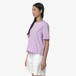 K-WAY T-SHIRT SELUNE JERSEY DONNA K2148EW H41