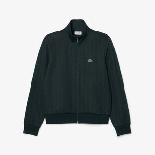 LACOSTE GIACCA DELLA TUTA IN JACQUARD CON ZIP PARIS UOMO SH1368 SPU