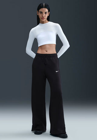 NIKE PANTALONE DI TUTA PHOENIX FLEECE C/LOGO DONNA IH1011 010