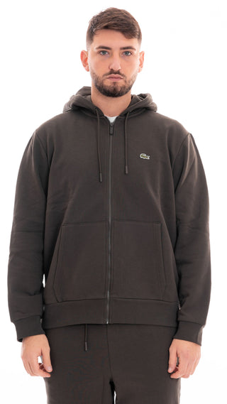 LACOSTE SMALL LOGO ZIP-UP HOODIE SH9626 L7A
