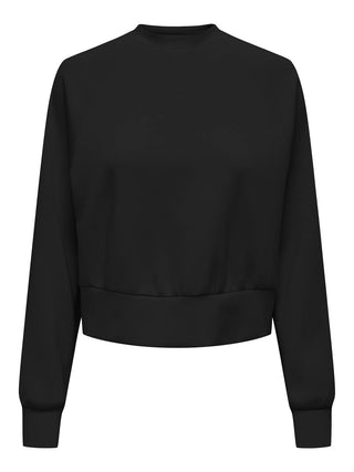 JACQUELINE DE YONG ELDORA CREW NECK SWEATSHIRT WOMEN 15326737 BLK