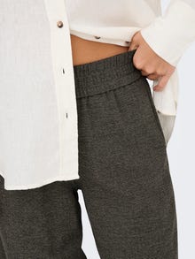 ONLY DELL PANTALONE CON ELASTICO IN VITA DONNA 15348522 BLK