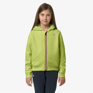 K-WAY SWEATSHIRT P. LE VRAI ARNEL POLY COTTON JR K4114XW V31