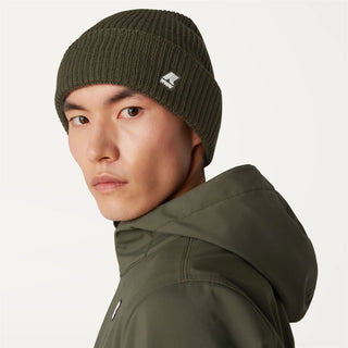 K-WAY M BRICE CARDIGAN STITCH WOOL HAT K11319W WMR