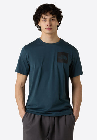 THE NORTH FACE T-SHIRT FINE TEE DEEP CYPRESS UOMO NF0A8A6MBSA