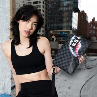 SPRAYGROUND MEN'S CLUTCH CENSORED B5956