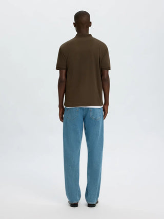 SELECTED HOMME FAVE POLO CON ZIP 16079026 DLC
