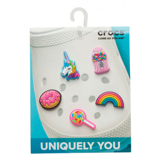 CROCS EVERYTHING NICE 5pz JIBBITZ PER CROCS 1702 JIB/UCOL