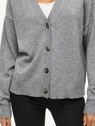 VILA CARDIGAN VILA RIL CON SCOLLATURA A V CON 4 BOTTONI 14107411 MGM