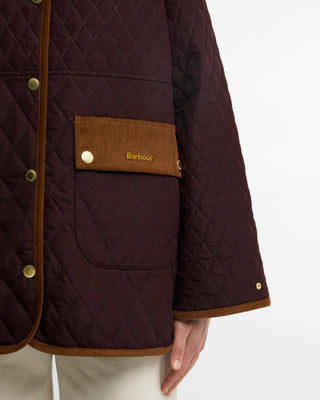 BARBOUR WHICKAM GIACCA TRAPUNTATA DONNA LQU1925 BR91
