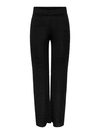 ONLY TARA PANTALONE IN MAGLIA DONNA 15351645 BLK