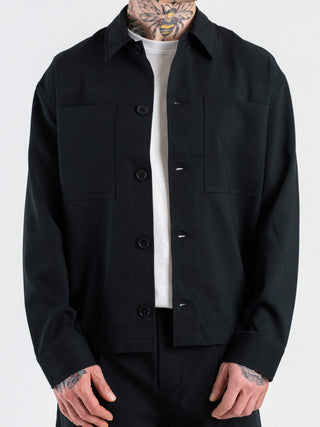 ONLY&SONS WILL CAMICIA LARGA UOMO CON TASCONI 22036352 BLK