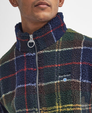 BARBOUR GIUBBOTTO TARTAN CON ZIP LOWLANDS MFL0187 TN11