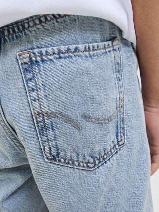 JACK&JONES JR JEANS CHRIS IN COTONE CON LAVAGGIO STONEWASH JR (col:blue denim) 12269880 BLD
