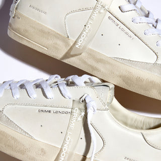 CRIME LONDON SK8 DELUXE SNEAKERS IN PELLE 16103PP5 10