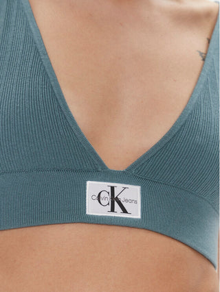 CALVIN KLEIN JEANS W BRALETTE VARIEGATED RIB SWEATER J222625 CFQ
