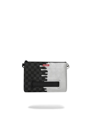 SPRAYGROUND POCHETTE SILVER SIDE DRIP CROSSOVER B8929